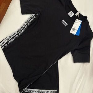 ADIDAS fitted tee dress